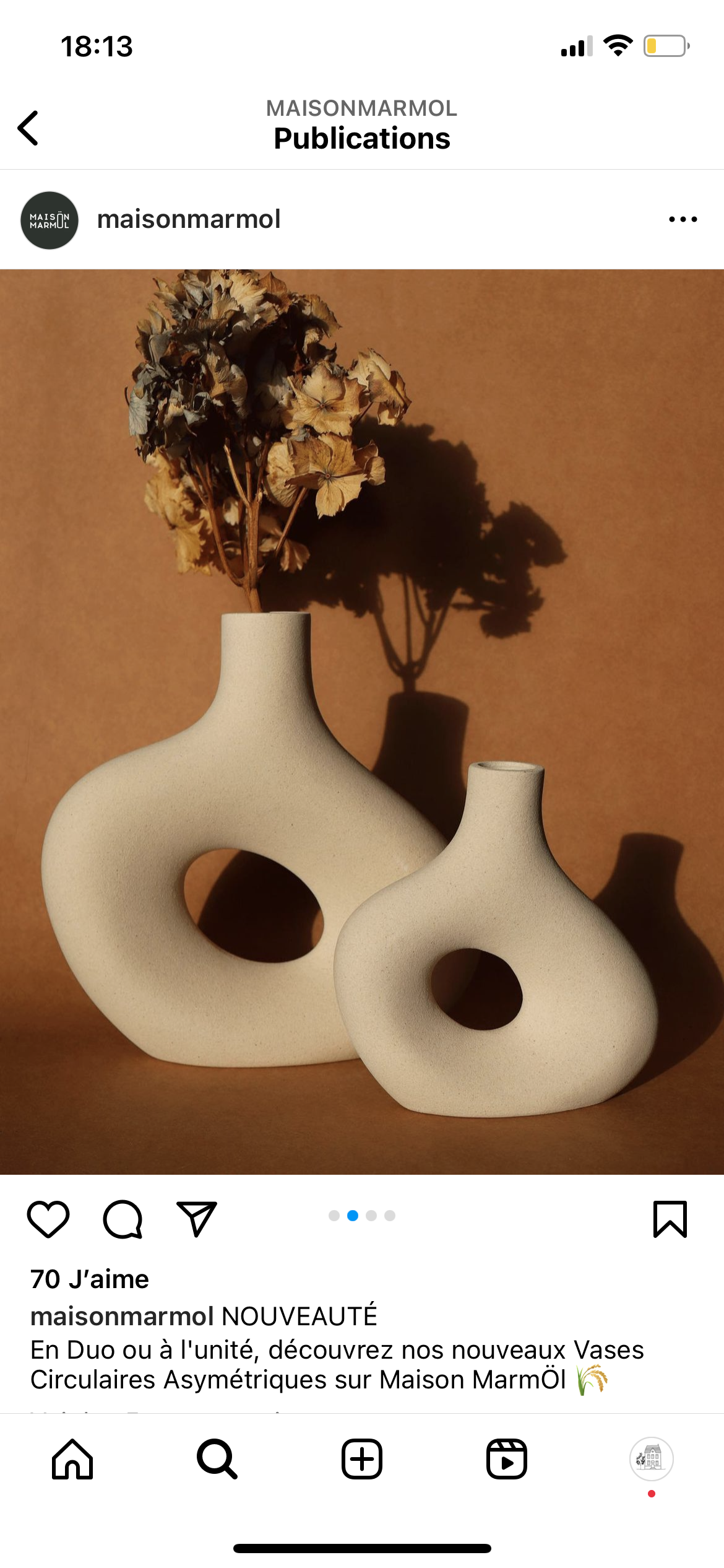 Duo de vases  La Maison de Tadig